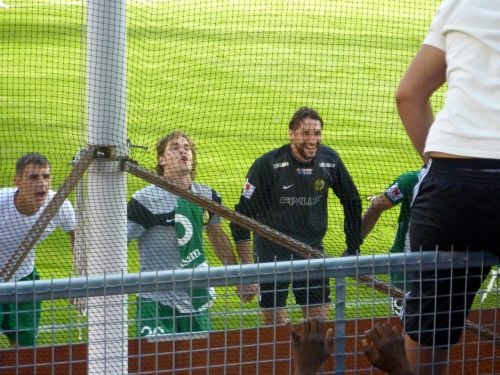 Rami celebrates a win over Djurgården